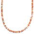 Sterling Silver Oyster Shell Navajo Indian Bead Necklace RX103151